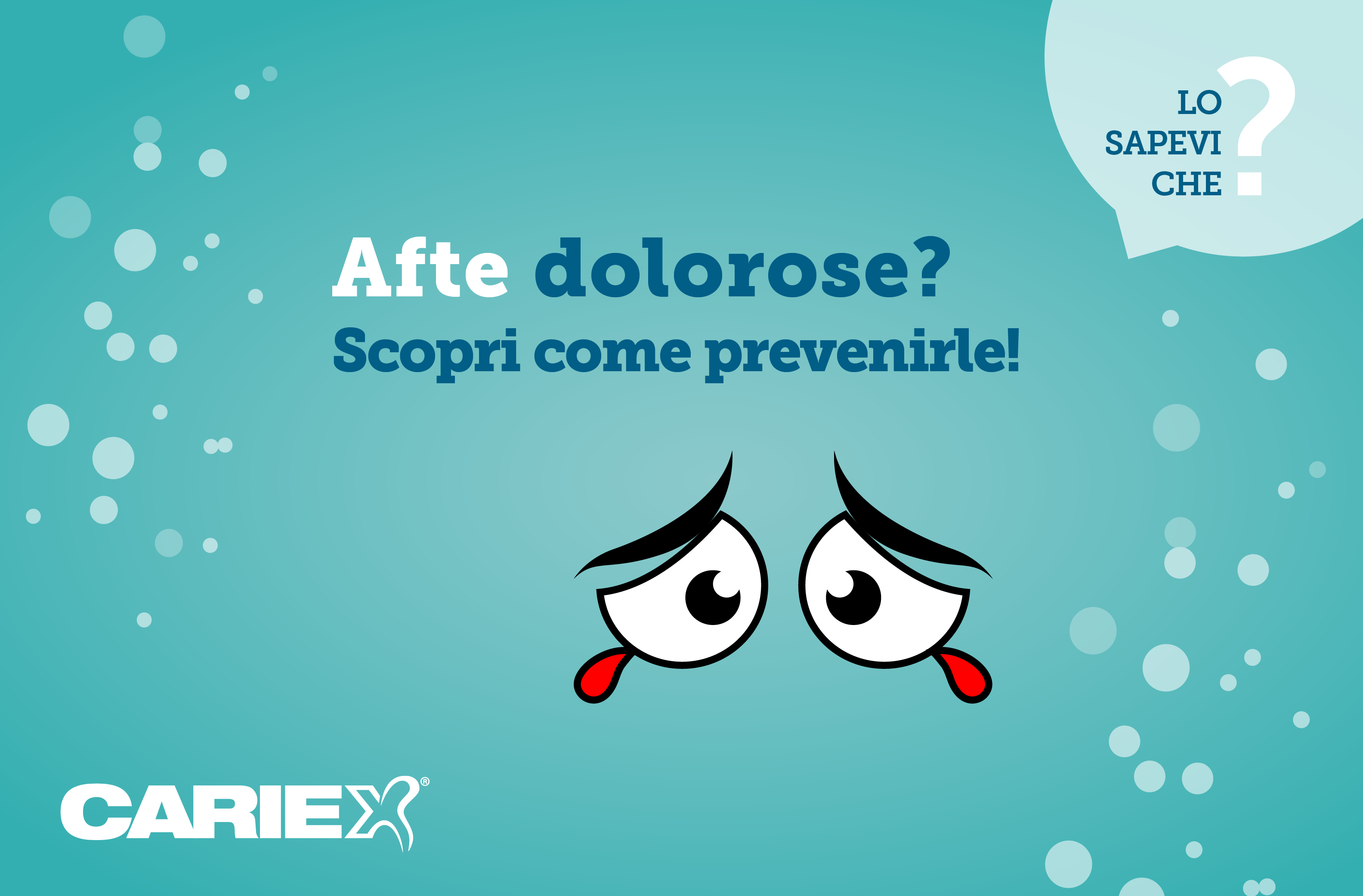 afte cause rimedi cariex